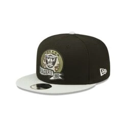 New Era 9FIFTY Cap NFL22 Salute To Service Las Vegas Raiders Black