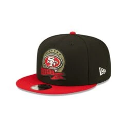 New Era 9FIFTY Cap NFL22 Salute To Service San Francisco 49ers Black