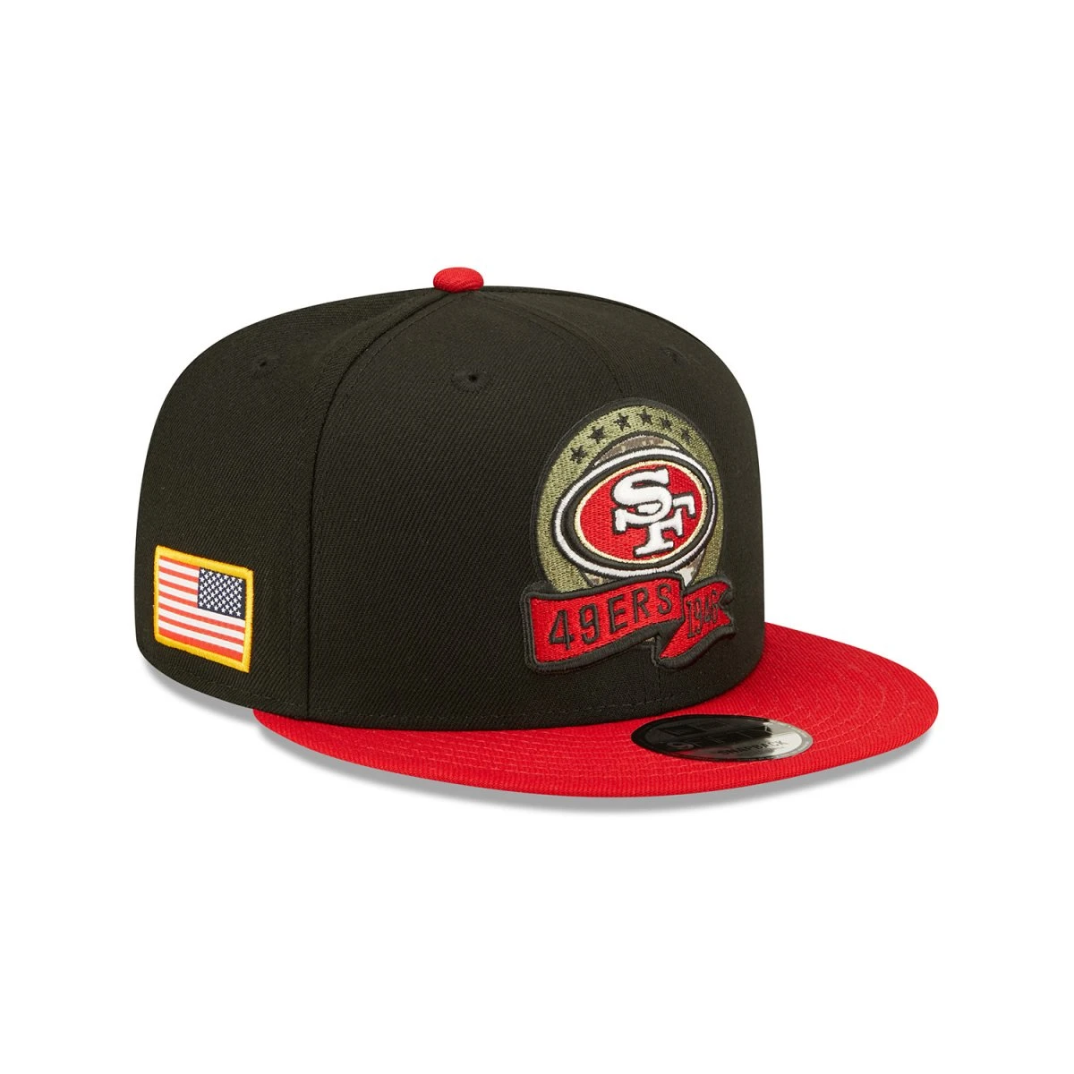 New Era 9FIFTY Cap NFL22 Salute To Service San Francisco 49ers Black 2 New Era 9FIFTY Cap NFL22 Salute To Service San Francisco 49ers Black – Bild 2