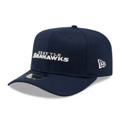 New Era 9FIFTY Cap NFL22 Team Wordmark Seattle Seahawks Navy