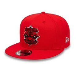 New Era 9FIFTY Snapback Cap Chicago Bulls Diamond Patch Red