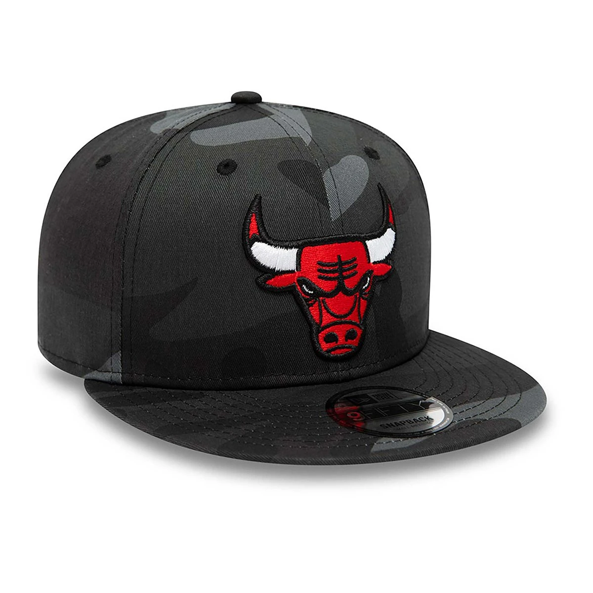 New Era 9FIFTY Snapback Cap Chicago Bulls Team Camo Camo Black 3 New Era 9FIFTY Snapback Cap Chicago Bulls Team Camo Camo Black – Bild 3