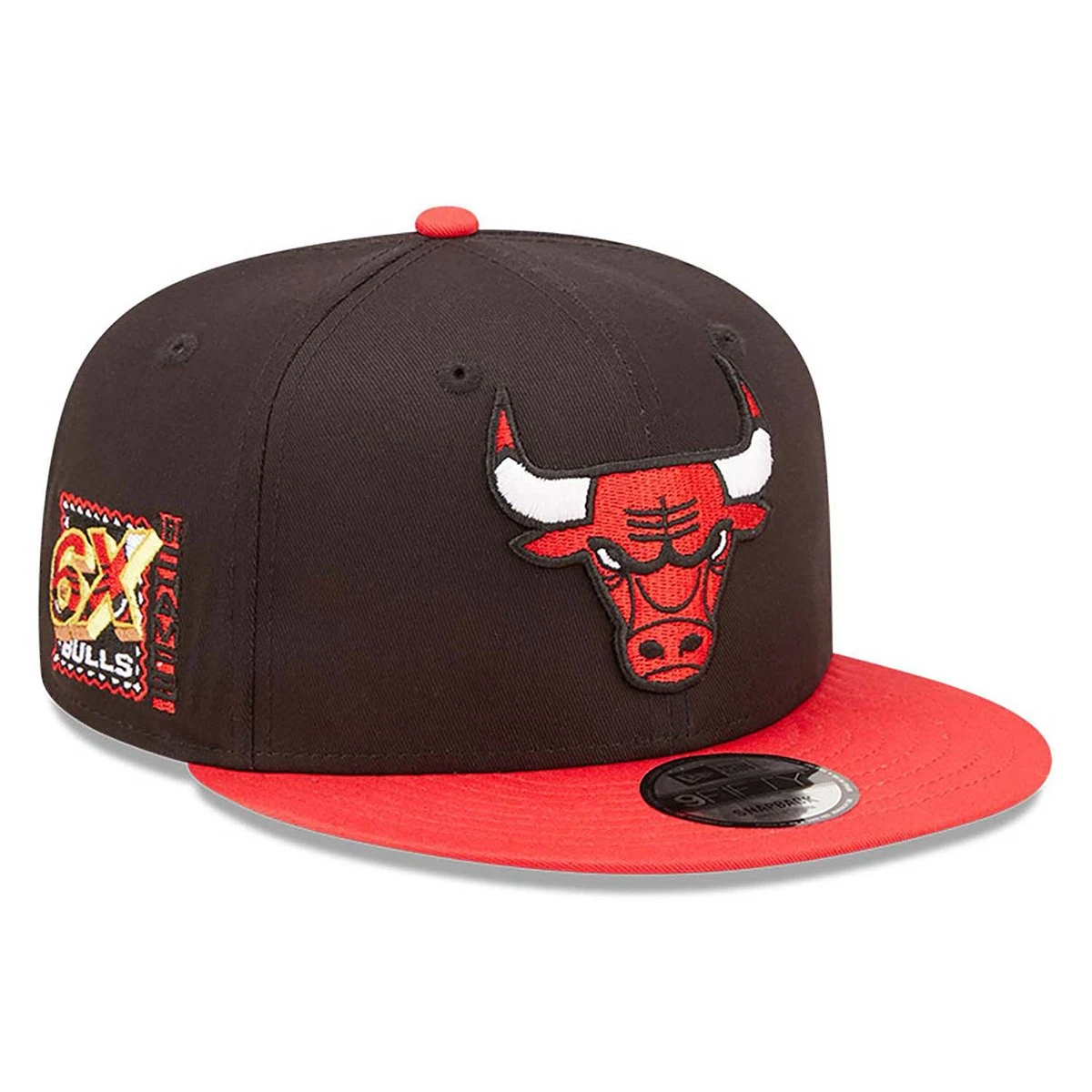 New Era 9FIFTY Snapback Cap Chicago Bulls Team Patch Black 2 New Era 9FIFTY Snapback Cap Chicago Bulls Team Patch Black – Bild 2