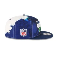 New Era 9FIFTY Snapback Cap NFL22 Sideline Seattle Seahawks Batik Dark Blue -Sportausrüstung new era 9fifty snapback cap nfl22 sideline seattle seahawks batik dark blue6