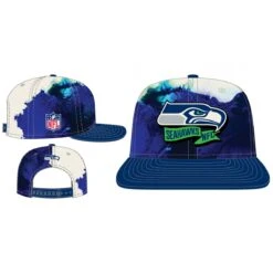 New Era 9FIFTY Snapback Cap NFL22 Sideline Seattle Seahawks Batik Dark Blue -Sportausrüstung new era 9fifty snapback cap nfl22 sideline seattle seahawks batik dark blue8