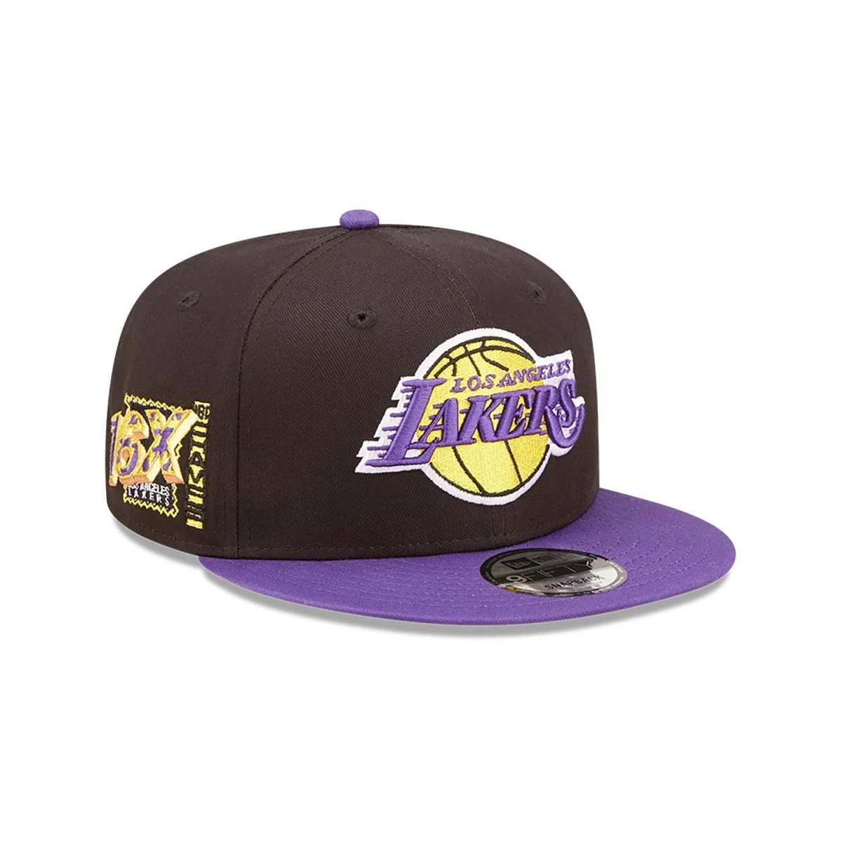 New Era 9FIFTY Snapback Cap Team Patch Los Angeles Lakers Black 1 New Era 9FIFTY Snapback Cap Team Patch Los Angeles Lakers Black