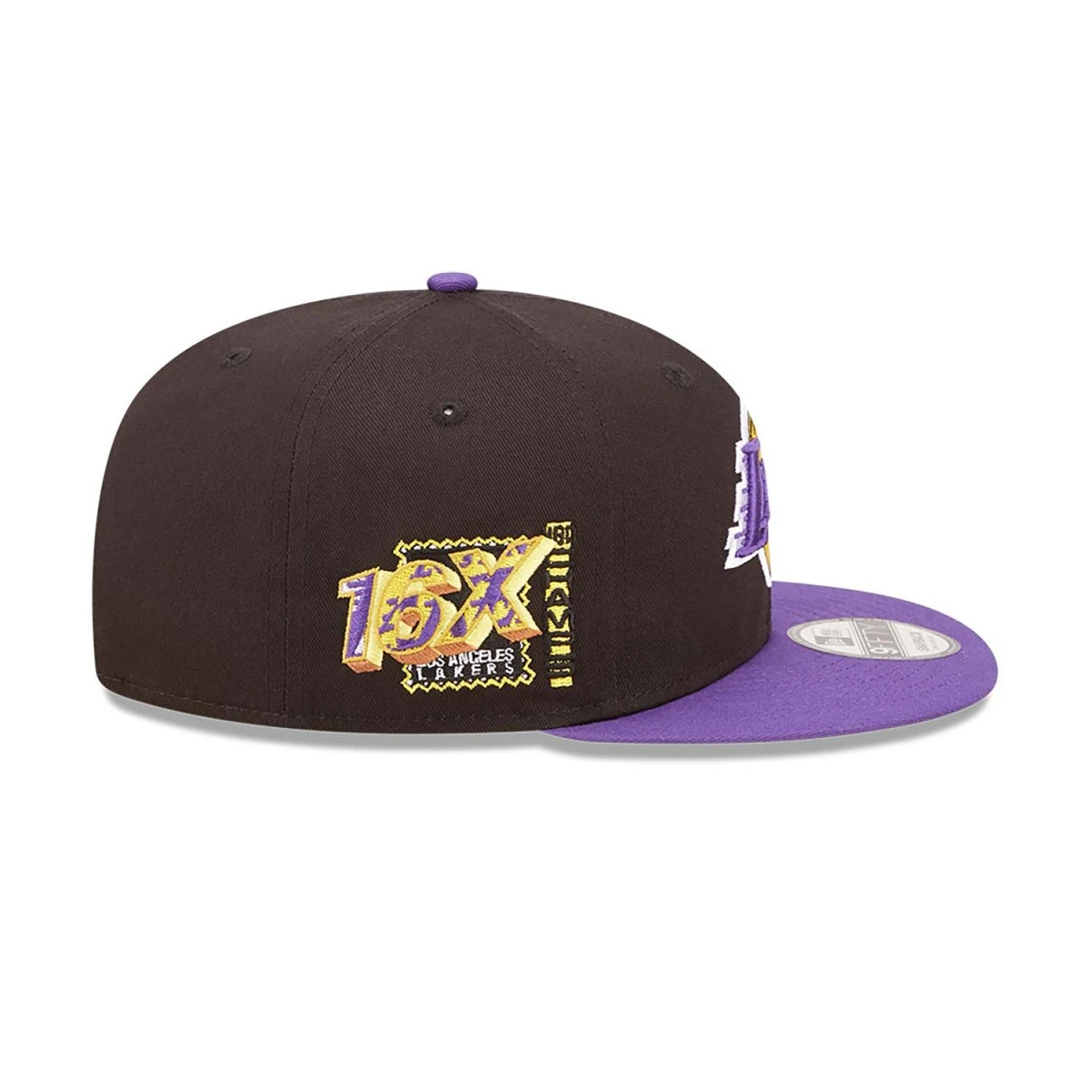 New Era 9FIFTY Snapback Cap Team Patch Los Angeles Lakers Black 4 New Era 9FIFTY Snapback Cap Team Patch Los Angeles Lakers Black – Bild 4