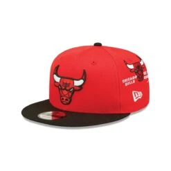 New Era 9FIFTY Stretch-Snap Cap All Over Patches Chicago Bulls Red 9 New Era 9FIFTY Stretch-Snap Cap All Over Patches Chicago Bulls Red -Sportausrüstung new era 9fifty stretch snap cap all over patches chicago bulls red5