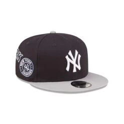 New Era 9FIFTY Stretch-Snap Cap All Over Patches New York Yankees Navy