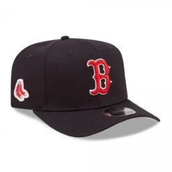 New Era 9FIFTY Stretch-Snap Cap MLB Logo Boston Red Sox Navy -Sportausrüstung new era 9fifty stretch snap cap mlb logo boston red sox navy3