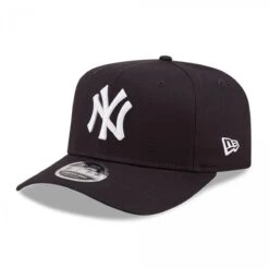 New Era 9FIFTY Stretch-Snap Cap MLB Logo New York Yankees Navy