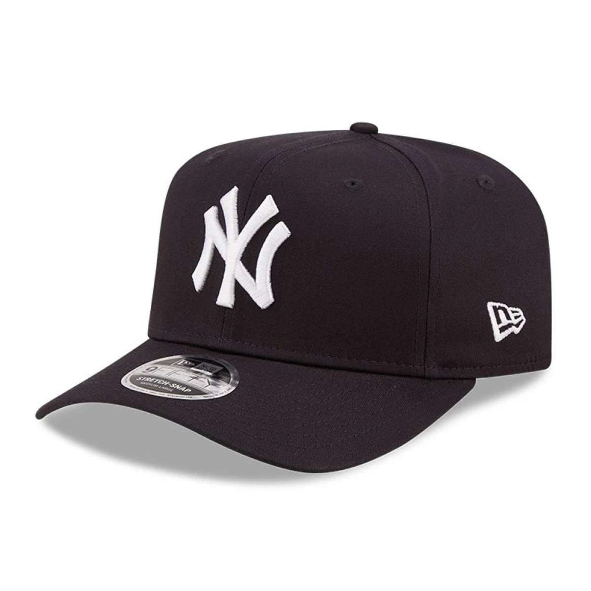 New Era 9FIFTY Stretch-Snap Cap MLB Logo New York Yankees Navy 1 New Era 9FIFTY Stretch-Snap Cap MLB Logo New York Yankees Navy