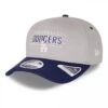 New Era 9FIFTY Stretch-Snap Cap Wordmark Los Angeles Dodgers Grey