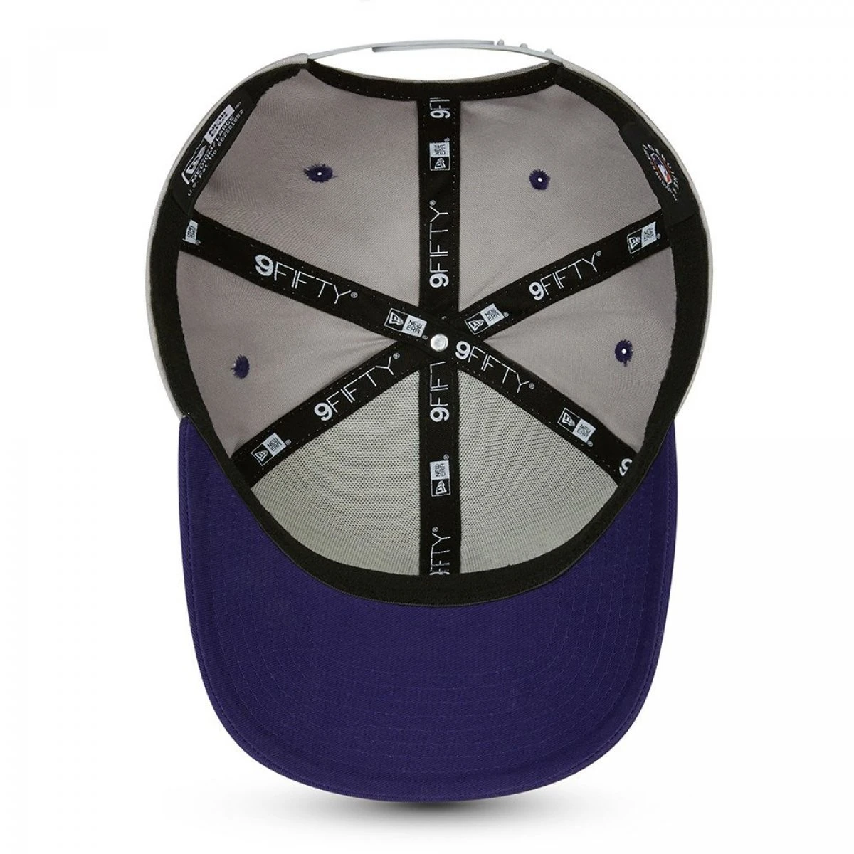 New Era 9FIFTY Stretch-Snap Cap Wordmark Los Angeles Dodgers Grey 3 New Era 9FIFTY Stretch-Snap Cap Wordmark Los Angeles Dodgers Grey – Bild 3