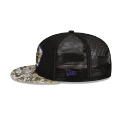 New Era 9FIFTY Trucker Cap Salute To Service 950 Baltimore Ravens Black -Sportausrüstung new era 9fifty trucker cap salute to service 950 baltimore ravens black4