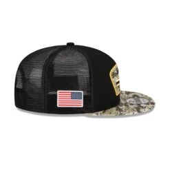 New Era 9FIFTY Trucker Cap Salute To Service 950 New Orleans Saints Black -Sportausrüstung new era 9fifty trucker cap salute to service 950 new orleans saints black5
