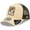 New Era 9FORTY A-Frame Trucker Cap Repreve Heritage Beige