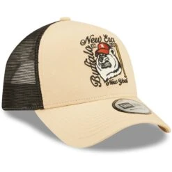 New Era 9FORTY A-Frame Trucker Cap Repreve Heritage Beige -Sportausrüstung new era 9forty a frame trucker cap repreve heritage beige3