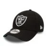 New Era 9FORTY Cap Las Vegas Raiders Team Side Patch Black