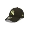 New Era 9FORTY Cap League Essential New York Yankees Black/green