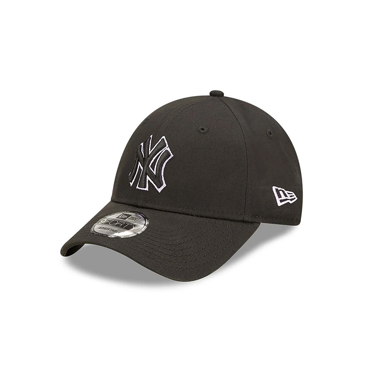 New Era 9FORTY Cap New York Yankees Team Outline Black 1 New Era 9FORTY Cap New York Yankees Team Outline Black