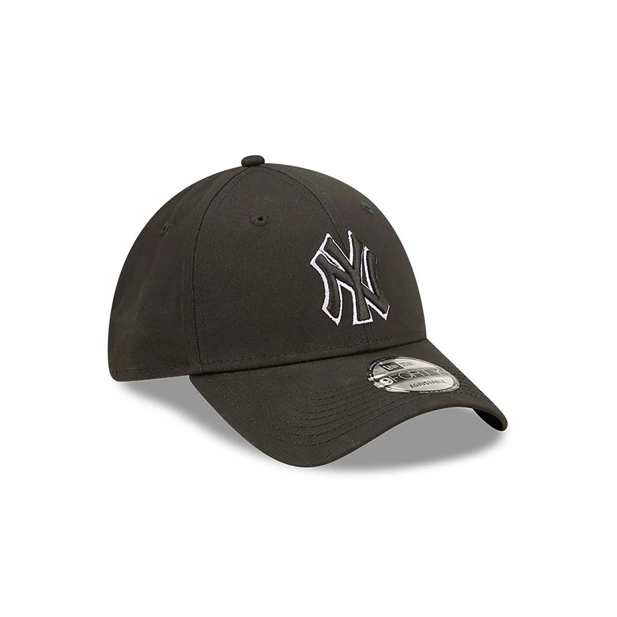 New Era 9FORTY Cap New York Yankees Team Outline Black 2 New Era 9FORTY Cap New York Yankees Team Outline Black – Bild 2