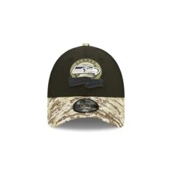New Era 9FORTY Cap NFL22 Salute To Service Camo Seattle Seahawks Black -Sportausrüstung new era 9forty cap nfl22 salute to service camo seattle seahawks black3