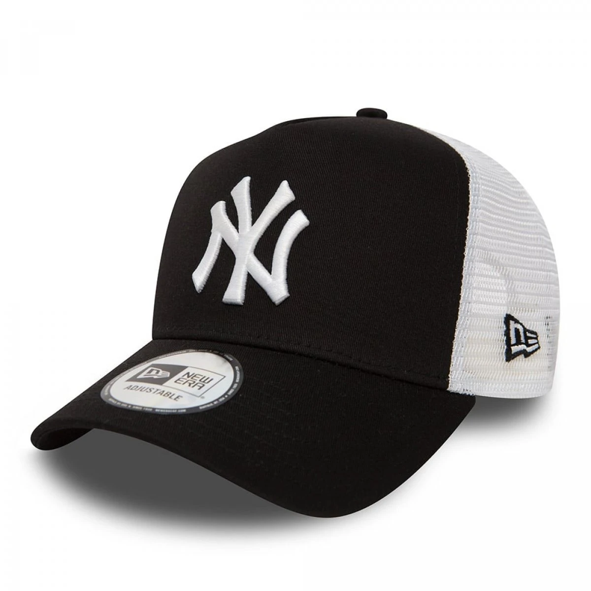 New Era 9FORTY New York Yankees A-Frame Trucker Cap Black 1 New Era 9FORTY New York Yankees A-Frame Trucker Cap Black