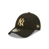 New Era 9FORTY Snapback Metallic New York Yankees Black