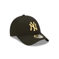 New Era 9FORTY Snapback Metallic New York Yankees Black -Sportausrüstung new era 9forty snapback metallic new york yankees black3