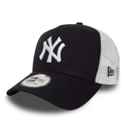 New Era 9FORTY Trucker Cap Clean Trucker 2 New York Yankees Navy/white
