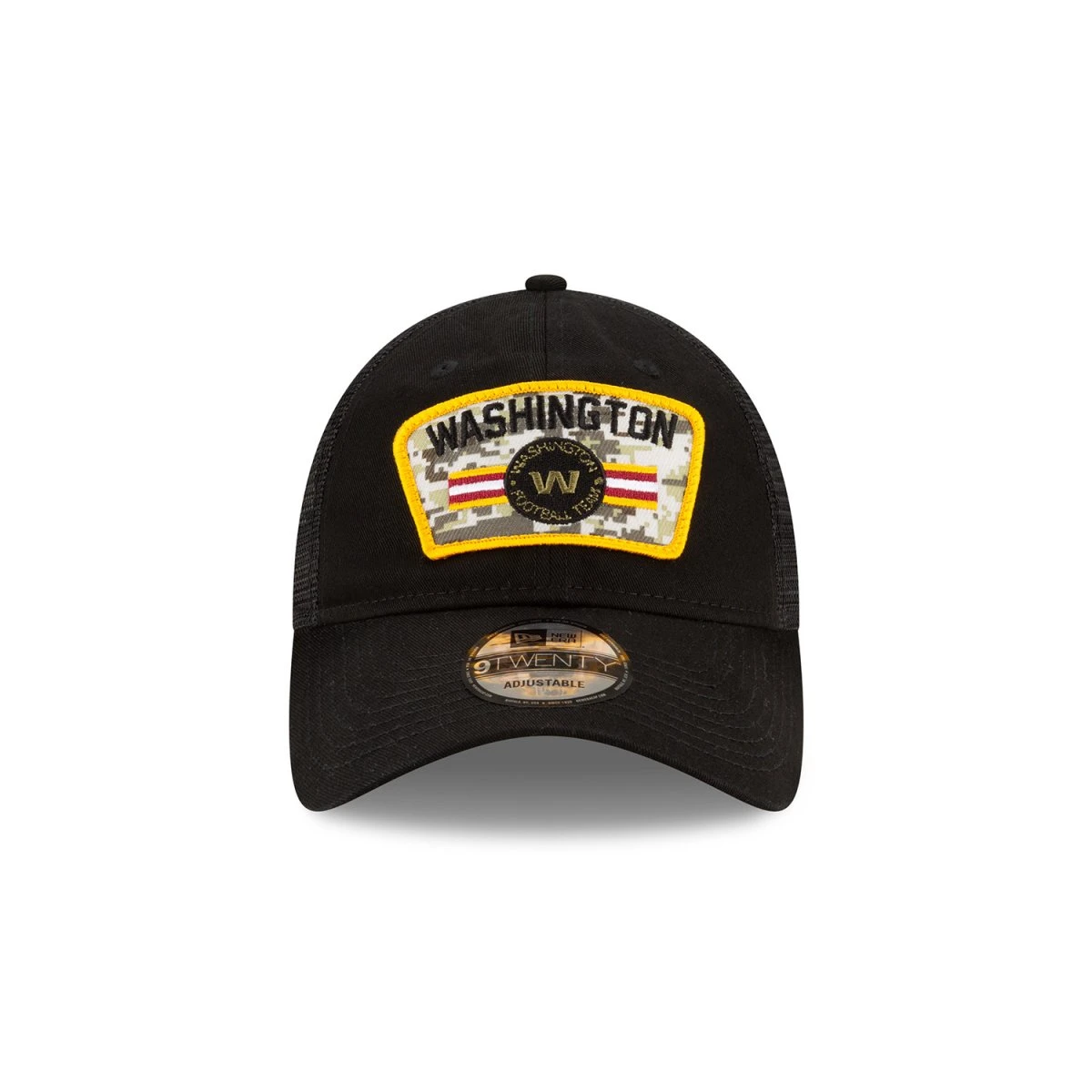 New Era 9TWENTY Trucker Cap Salute To Service 920 Washington Football Team Black 3 New Era 9TWENTY Trucker Cap Salute To Service 920 Washington Football Team Black – Bild 3