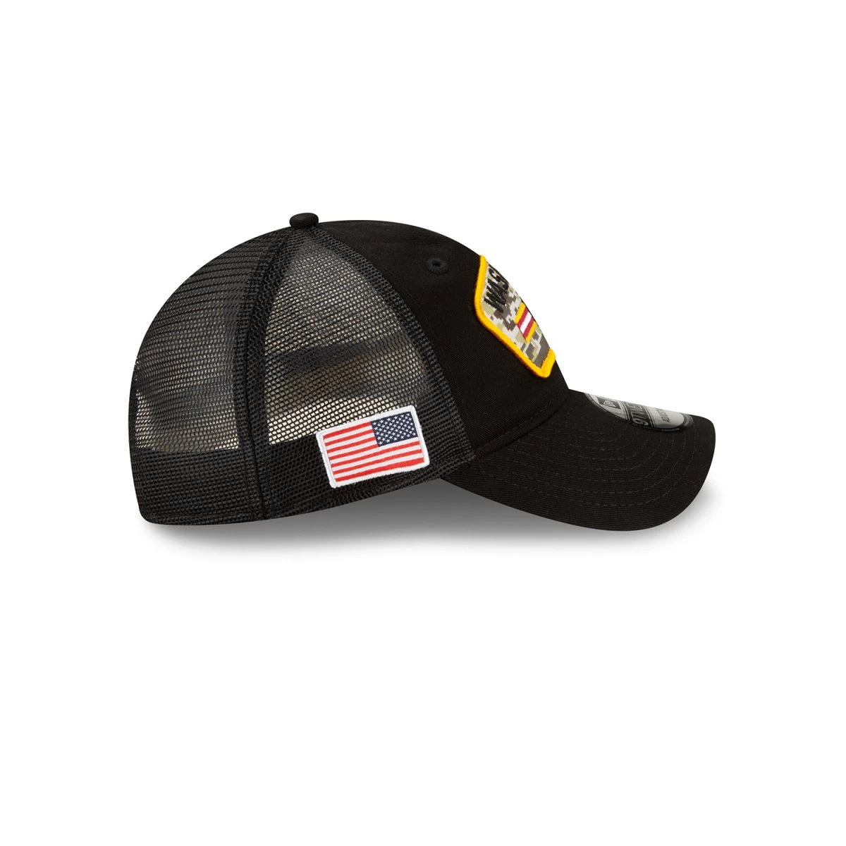New Era 9TWENTY Trucker Cap Salute To Service 920 Washington Football Team Black 6 New Era 9TWENTY Trucker Cap Salute To Service 920 Washington Football Team Black – Bild 6