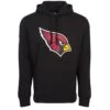 New Era Herren Hoodie NFL Arizona Cardinals Logo Schwarz