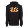 New Era Herren Hoodie NFL Cincinnati Bengals Logo Schwarz