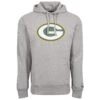 New Era Herren Hoodie NFL Green Bay Packers Logo Grau