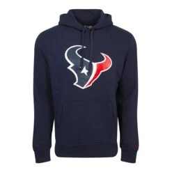 New Era Herren Hoodie NFL Houston Texans Logo Navy