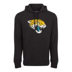 New Era Herren Hoodie NFL Jacksonville Jaguars Logo Schwarz