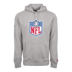 New Era Herren Hoodie NFL Logo Grau