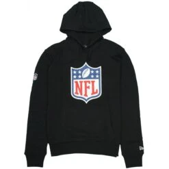 New Era Herren Hoodie NFL Logo Schwarz