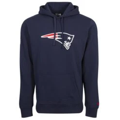 New Era Herren Hoodie NFL New England Patriots Logo Navy