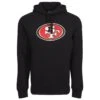 New Era Herren Hoodie NFL San Francisco 49ers Logo Schwarz