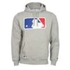 New Era Herren MLB Hoodie Logo Grau