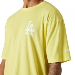 New Era Herren T-Shirt Los Angeles Dodgers MLB League Essential Oversized Yellow -Sportausrüstung new era herren t shirt los angeles dodgers mlb league essential oversized yellow3