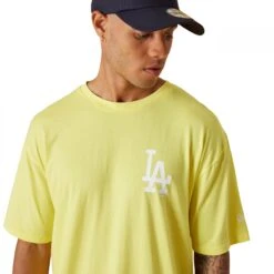 New Era Herren T-Shirt Los Angeles Dodgers MLB League Essential Oversized Yellow -Sportausrüstung new era herren t shirt los angeles dodgers mlb league essential oversized yellow5