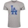 New Era Herren T-Shirt MLB Los Angeles Dodgers Grau