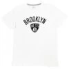 New Era Herren T-Shirt NBA Brooklyn Nets Logo White