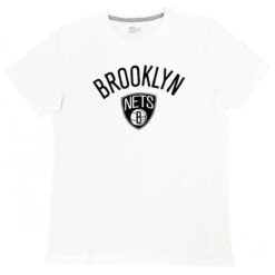 New Era Herren T-Shirt NBA Brooklyn Nets Logo White
