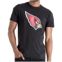 New Era Herren T-Shirt NFL Arizona Cardinals Logo Schwarz