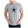 New Era Herren T-Shirt NFL Dallas Cowboys Logo Grau